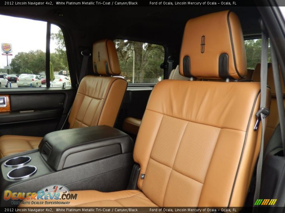 Rear Seat of 2012 Lincoln Navigator 4x2 Photo #16