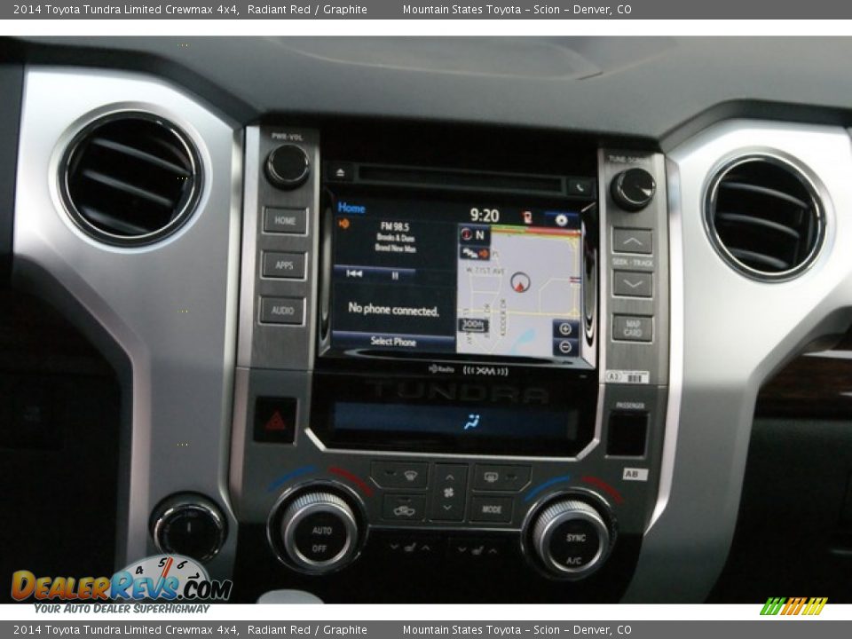 2014 Toyota Tundra Limited Crewmax 4x4 Radiant Red / Graphite Photo #6