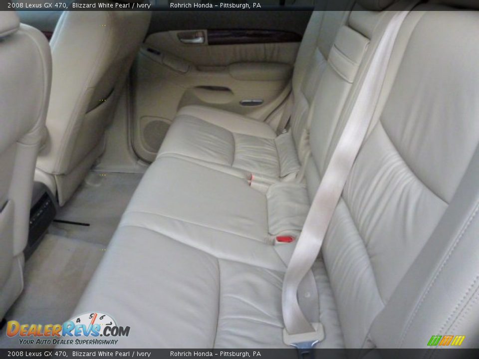 2008 Lexus GX 470 Blizzard White Pearl / Ivory Photo #5