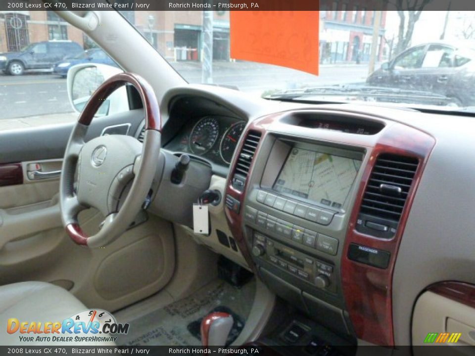 2008 Lexus GX 470 Blizzard White Pearl / Ivory Photo #16