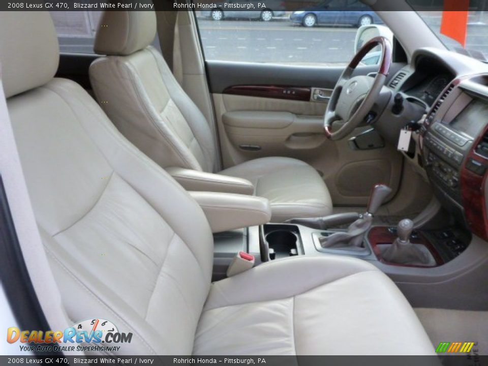 2008 Lexus GX 470 Blizzard White Pearl / Ivory Photo #17