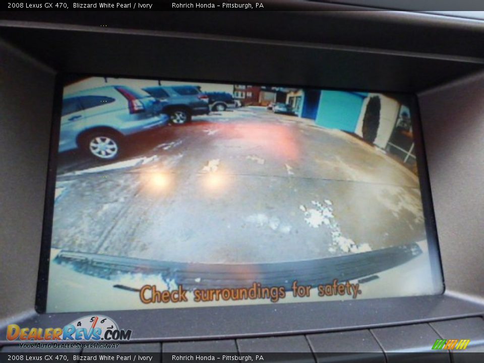 2008 Lexus GX 470 Blizzard White Pearl / Ivory Photo #23