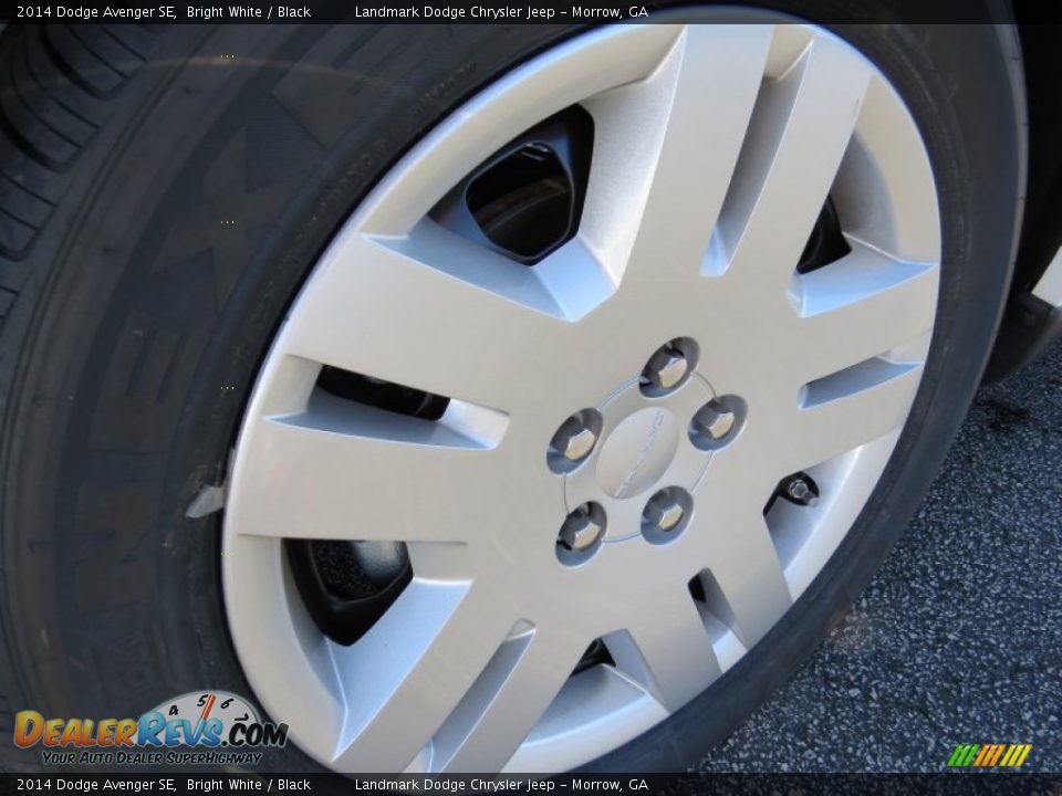 2014 Dodge Avenger SE Bright White / Black Photo #5