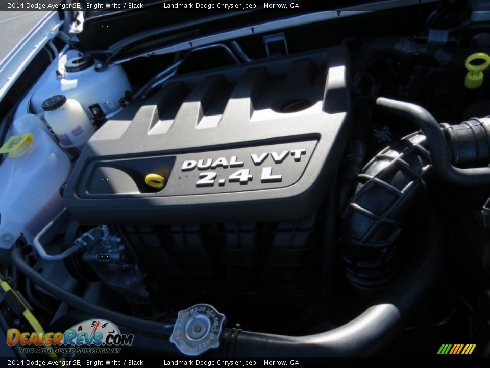 2014 Dodge Avenger SE Bright White / Black Photo #9