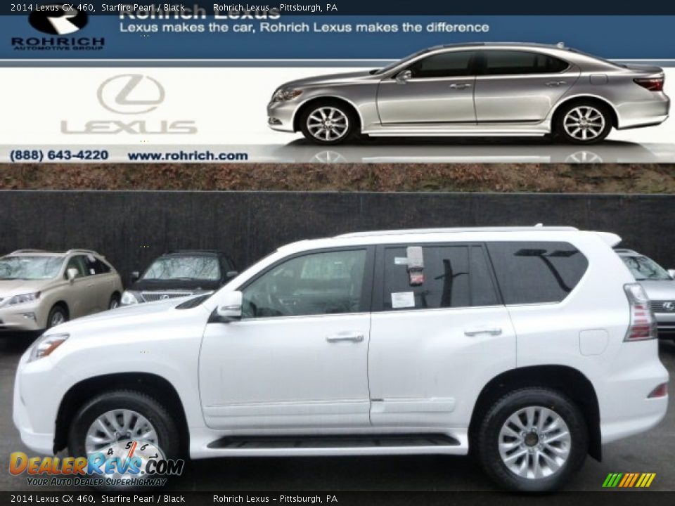 2014 Lexus GX 460 Starfire Pearl / Black Photo #1