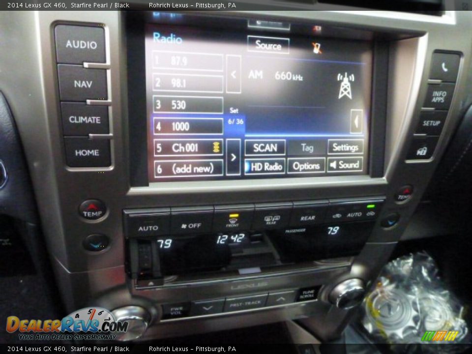 2014 Lexus GX 460 Starfire Pearl / Black Photo #18