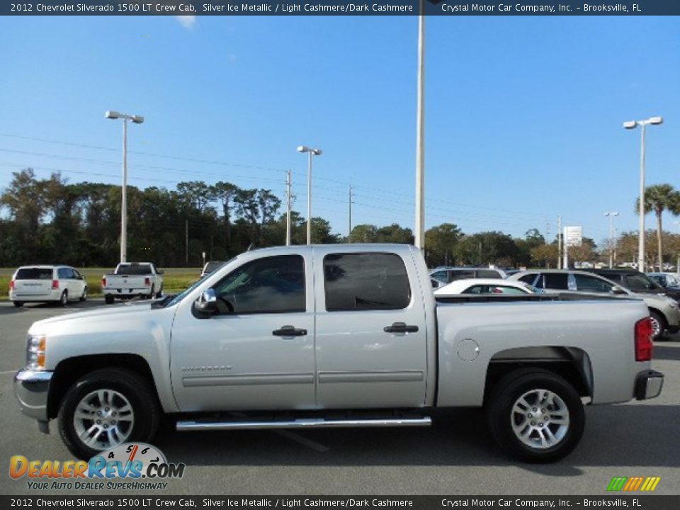 2012 Chevrolet Silverado 1500 LT Crew Cab Silver Ice Metallic / Light Cashmere/Dark Cashmere Photo #2