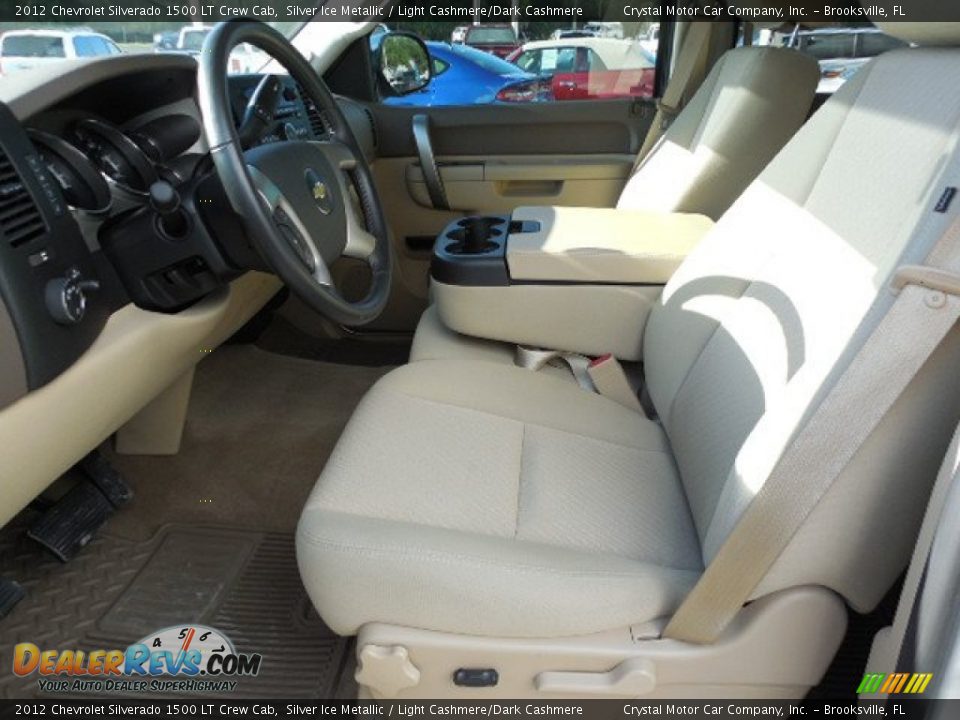 2012 Chevrolet Silverado 1500 LT Crew Cab Silver Ice Metallic / Light Cashmere/Dark Cashmere Photo #4