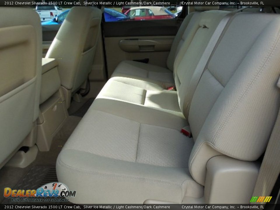 2012 Chevrolet Silverado 1500 LT Crew Cab Silver Ice Metallic / Light Cashmere/Dark Cashmere Photo #5