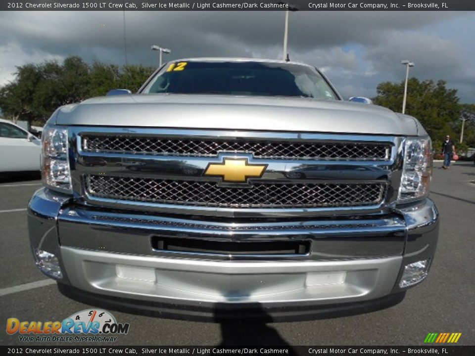 2012 Chevrolet Silverado 1500 LT Crew Cab Silver Ice Metallic / Light Cashmere/Dark Cashmere Photo #13