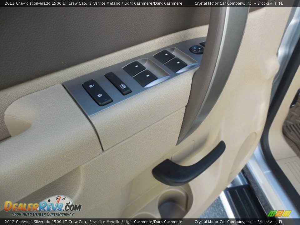 2012 Chevrolet Silverado 1500 LT Crew Cab Silver Ice Metallic / Light Cashmere/Dark Cashmere Photo #17