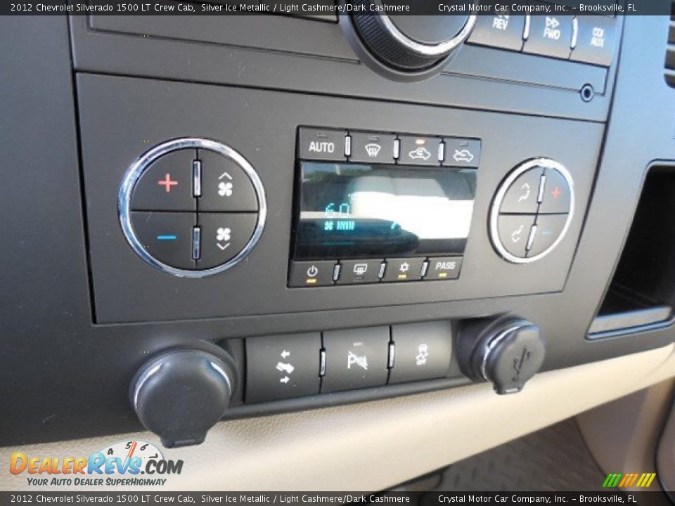 2012 Chevrolet Silverado 1500 LT Crew Cab Silver Ice Metallic / Light Cashmere/Dark Cashmere Photo #20