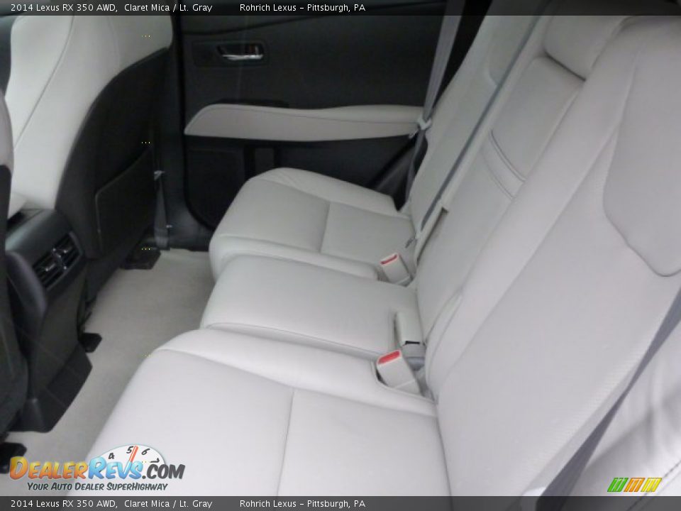 2014 Lexus RX 350 AWD Claret Mica / Lt. Gray Photo #11