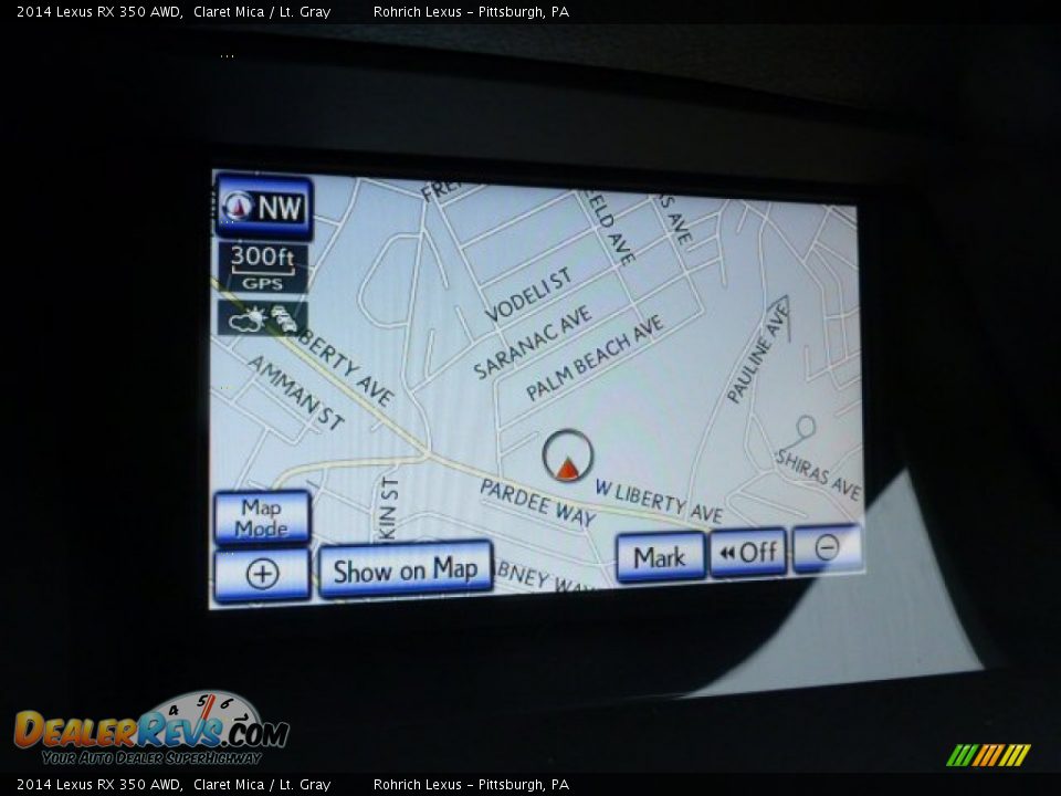 2014 Lexus RX 350 AWD Claret Mica / Lt. Gray Photo #16
