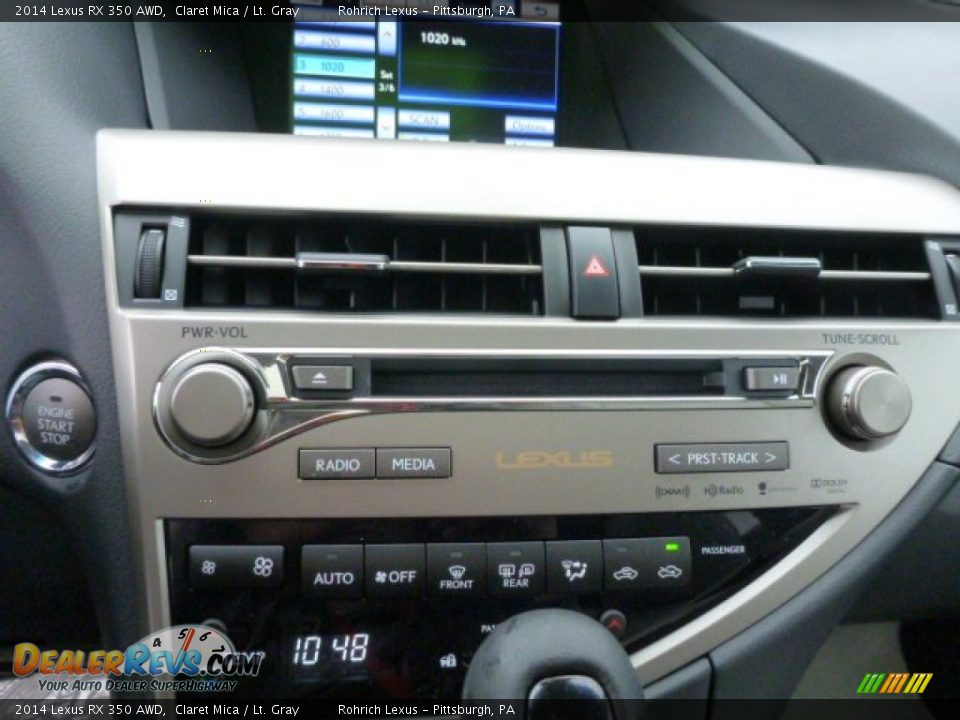 2014 Lexus RX 350 AWD Claret Mica / Lt. Gray Photo #18