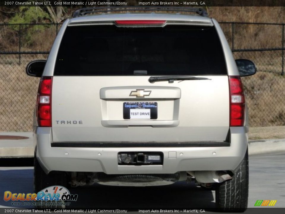 2007 Chevrolet Tahoe LTZ Gold Mist Metallic / Light Cashmere/Ebony Photo #6