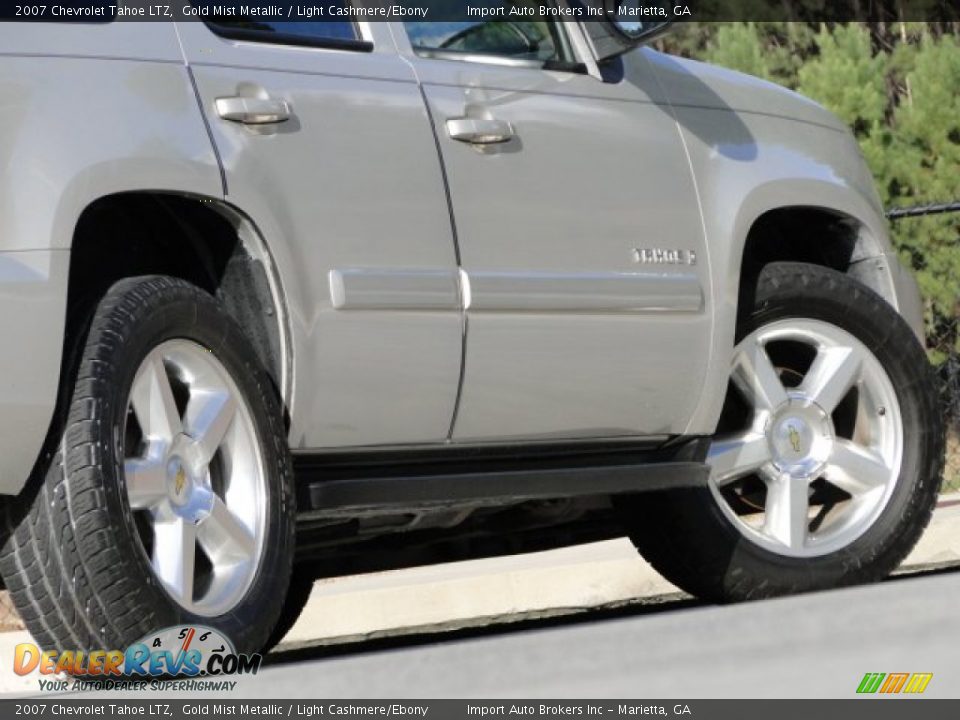 2007 Chevrolet Tahoe LTZ Gold Mist Metallic / Light Cashmere/Ebony Photo #7