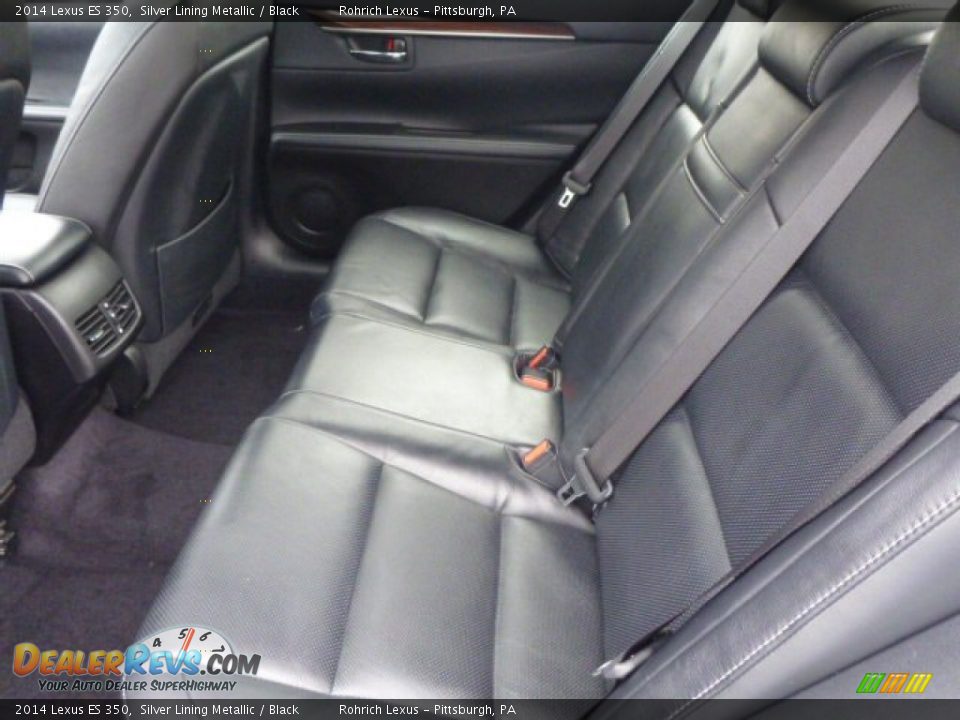 2014 Lexus ES 350 Silver Lining Metallic / Black Photo #11