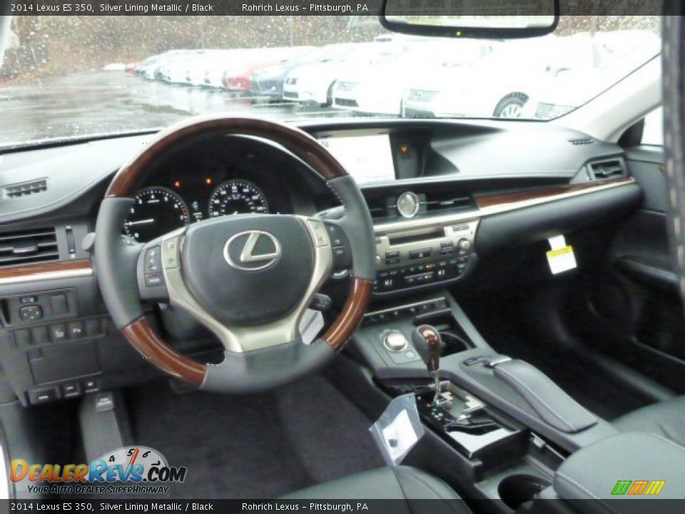 2014 Lexus ES 350 Silver Lining Metallic / Black Photo #12