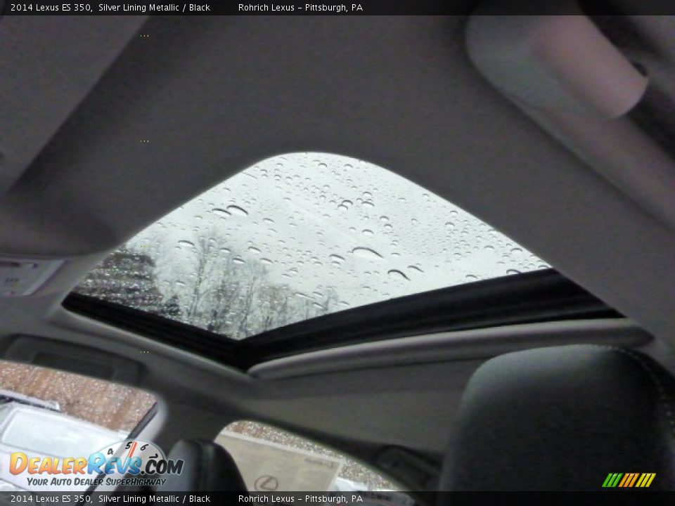 2014 Lexus ES 350 Silver Lining Metallic / Black Photo #14