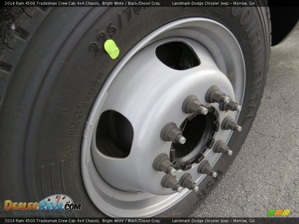 2014 Ram 4500 Tradesman Crew Cab 4x4 Chassis Bright White / Black/Diesel Gray Photo #5
