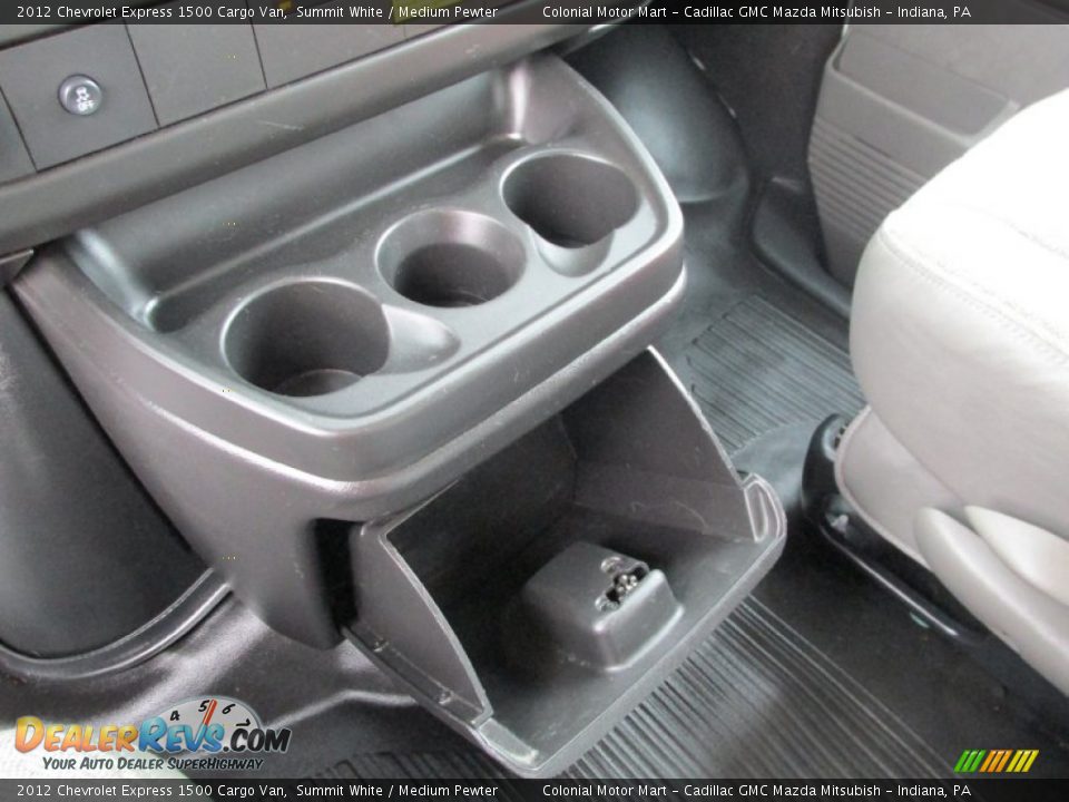 2012 Chevrolet Express 1500 Cargo Van Summit White / Medium Pewter Photo #14