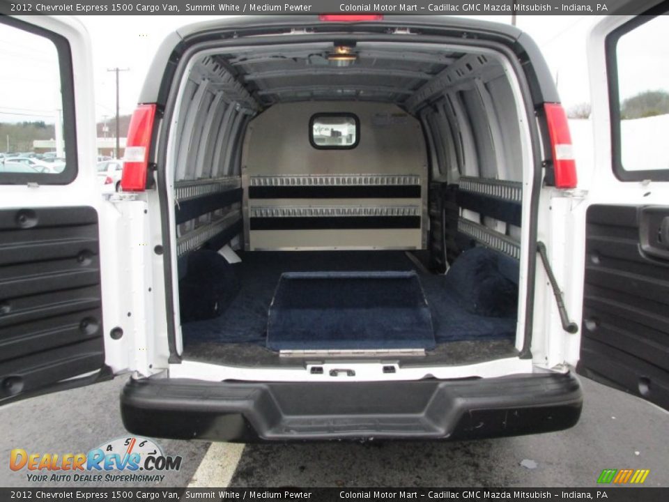 2012 Chevrolet Express 1500 Cargo Van Summit White / Medium Pewter Photo #17