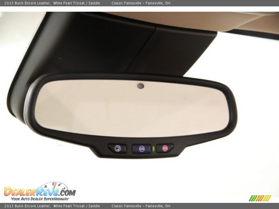 2013 Buick Encore Leather White Pearl Tricoat / Saddle Photo #10