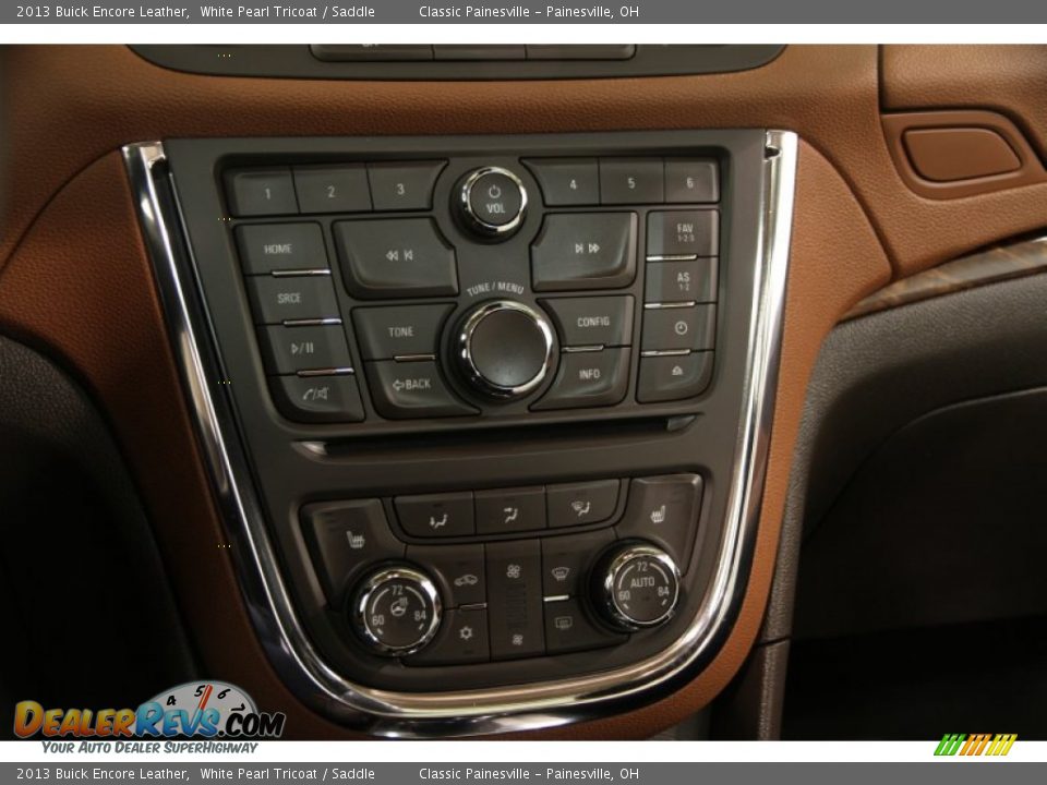 2013 Buick Encore Leather White Pearl Tricoat / Saddle Photo #12