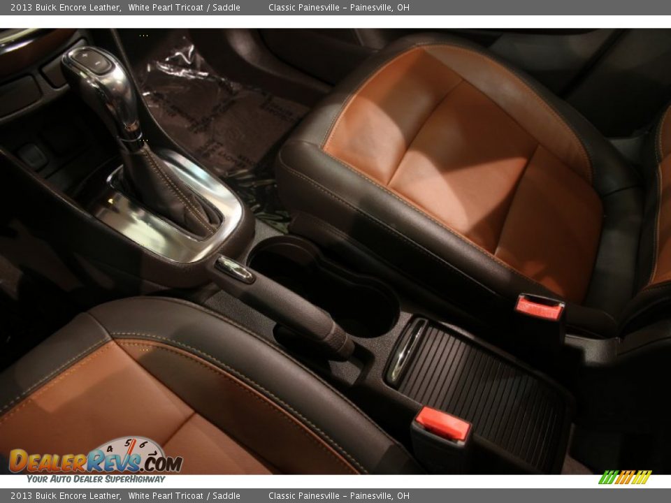 2013 Buick Encore Leather White Pearl Tricoat / Saddle Photo #23