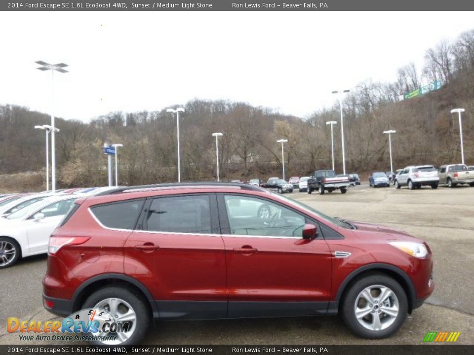 2014 Ford Escape SE 1.6L EcoBoost 4WD Sunset / Medium Light Stone Photo #1