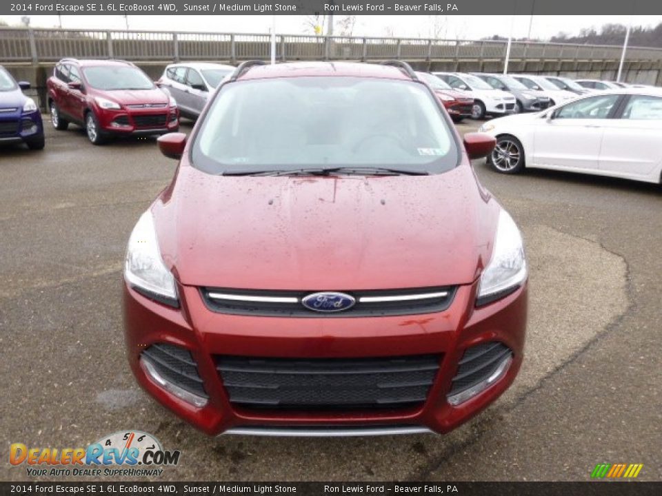 2014 Ford Escape SE 1.6L EcoBoost 4WD Sunset / Medium Light Stone Photo #3