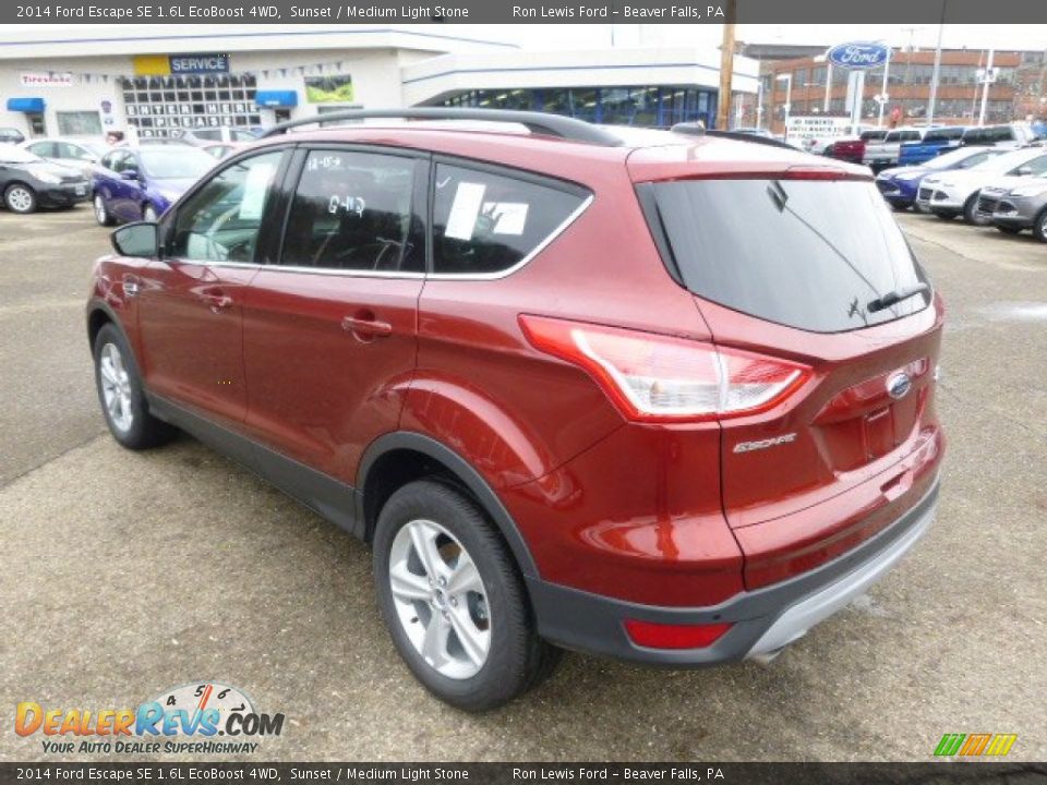 2014 Ford Escape SE 1.6L EcoBoost 4WD Sunset / Medium Light Stone Photo #6
