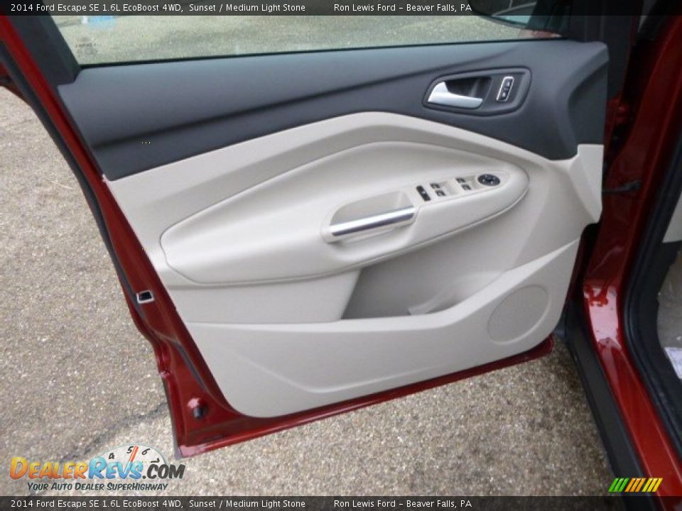 2014 Ford Escape SE 1.6L EcoBoost 4WD Sunset / Medium Light Stone Photo #11