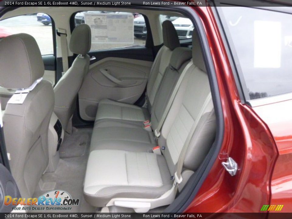 2014 Ford Escape SE 1.6L EcoBoost 4WD Sunset / Medium Light Stone Photo #12