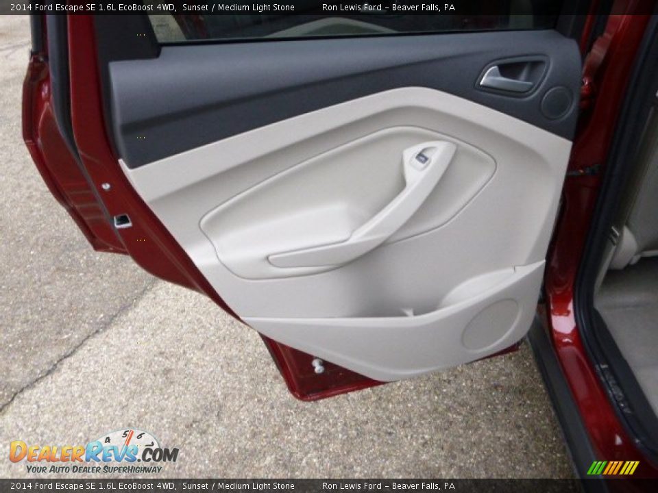 2014 Ford Escape SE 1.6L EcoBoost 4WD Sunset / Medium Light Stone Photo #13