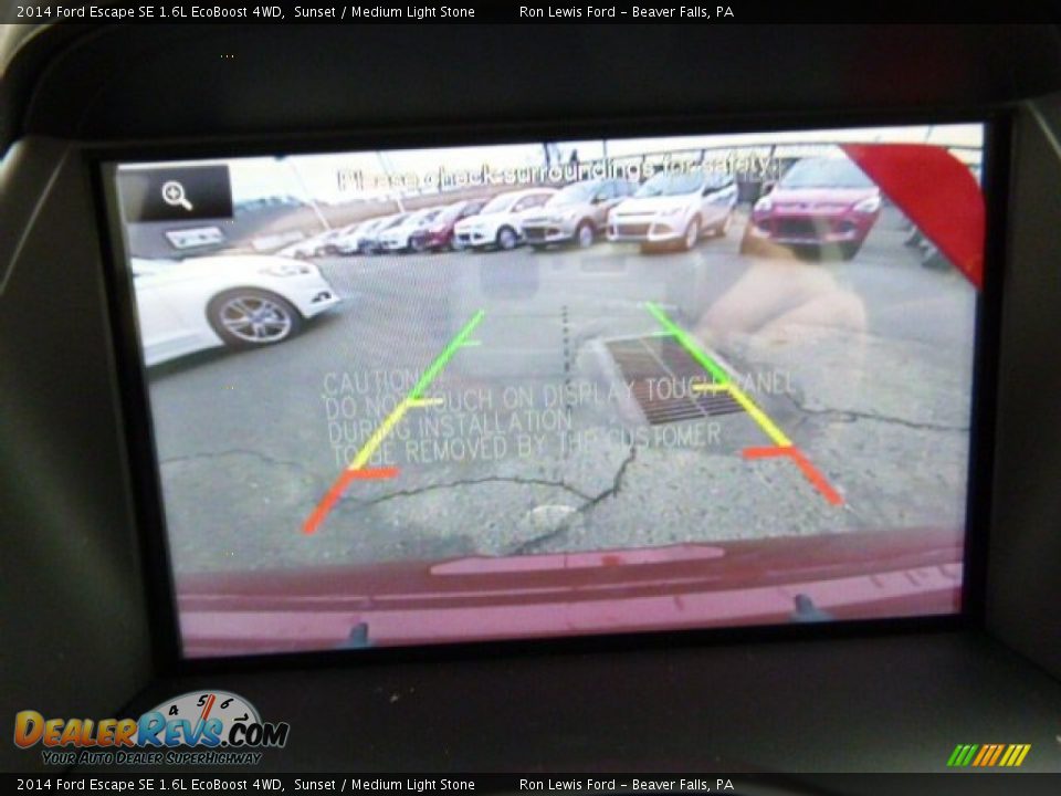 2014 Ford Escape SE 1.6L EcoBoost 4WD Sunset / Medium Light Stone Photo #17