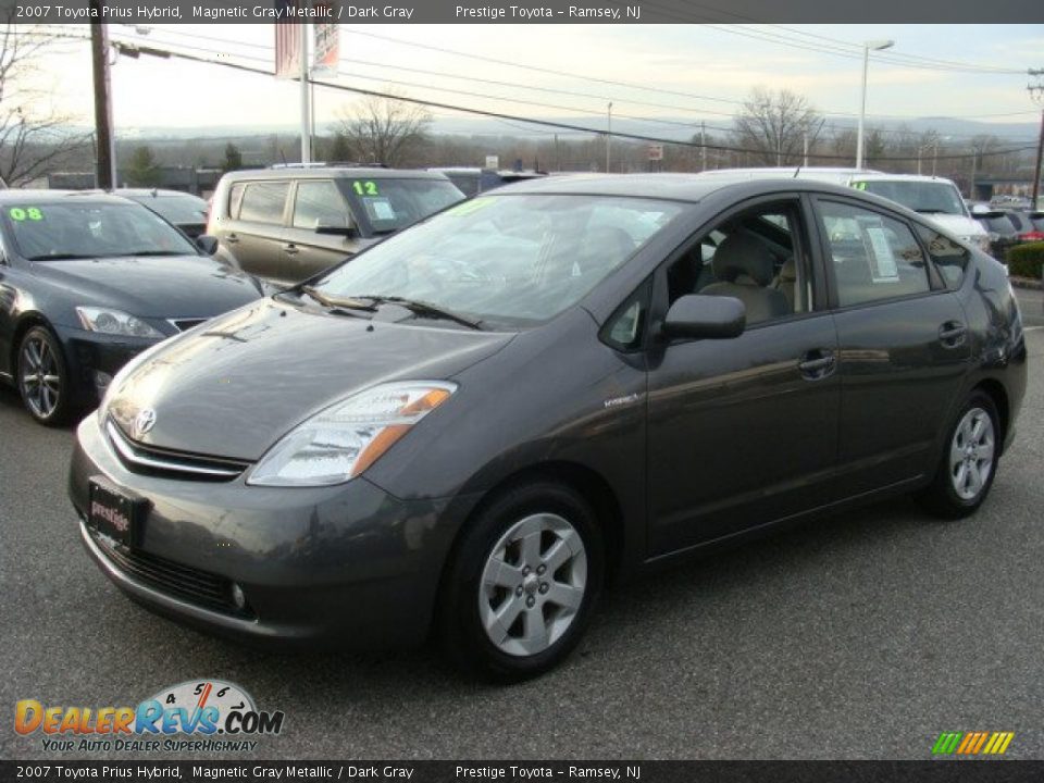 2007 Toyota Prius Hybrid Magnetic Gray Metallic / Dark Gray Photo #3