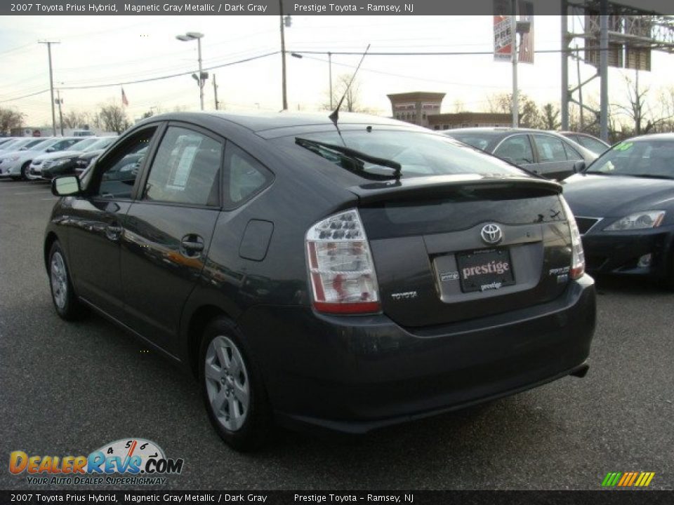 2007 Toyota Prius Hybrid Magnetic Gray Metallic / Dark Gray Photo #4