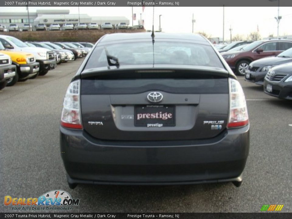 2007 Toyota Prius Hybrid Magnetic Gray Metallic / Dark Gray Photo #5