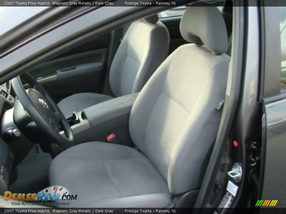 2007 Toyota Prius Hybrid Magnetic Gray Metallic / Dark Gray Photo #8
