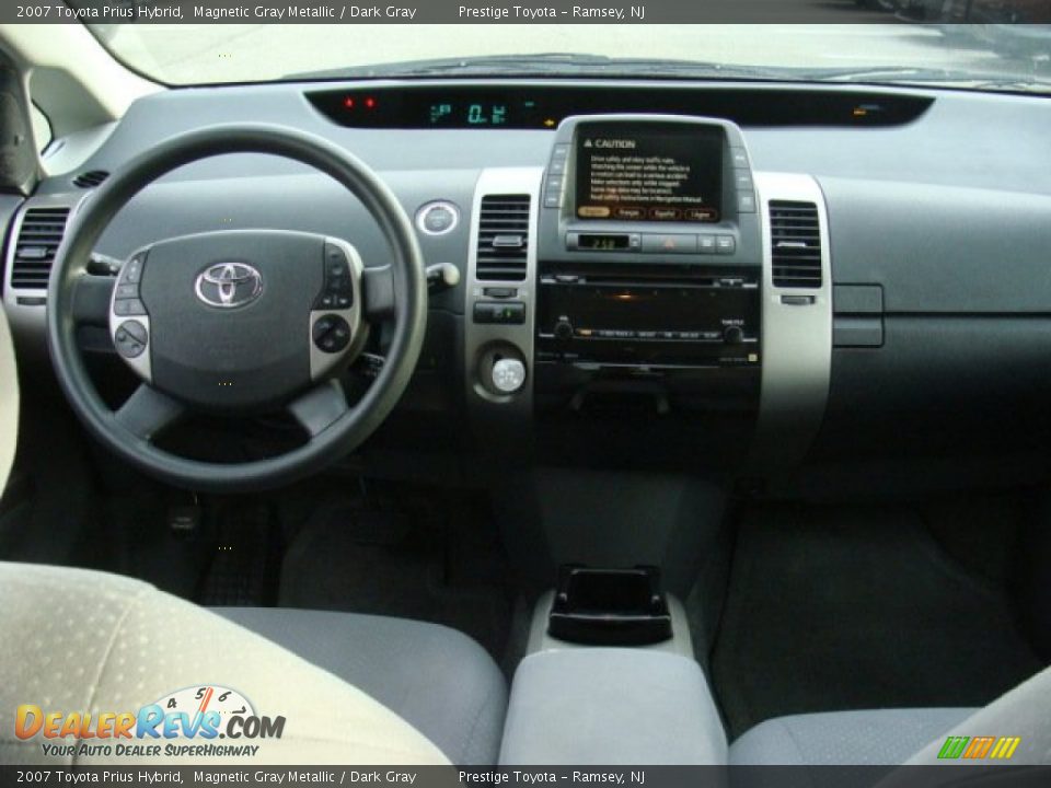2007 Toyota Prius Hybrid Magnetic Gray Metallic / Dark Gray Photo #9