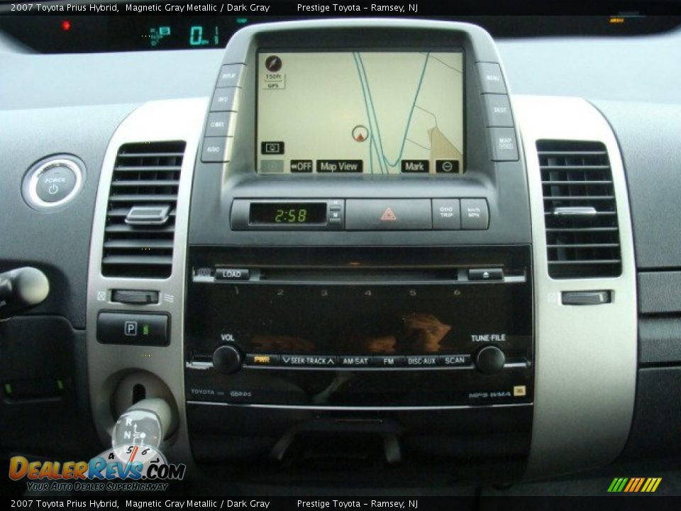 2007 Toyota Prius Hybrid Magnetic Gray Metallic / Dark Gray Photo #11