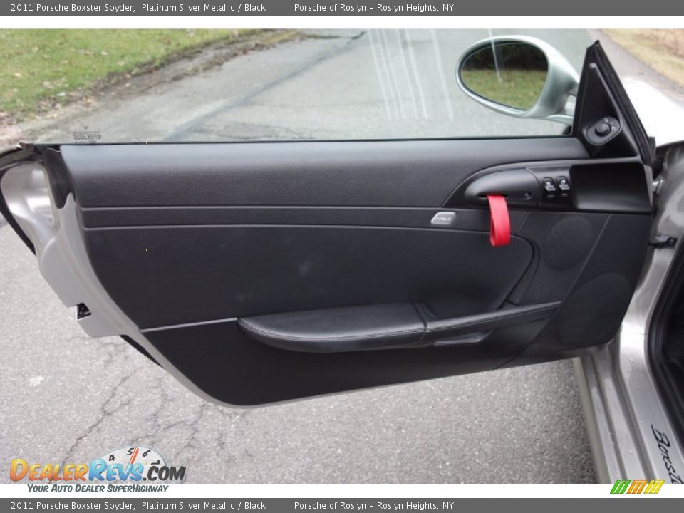 Door Panel of 2011 Porsche Boxster Spyder Photo #14