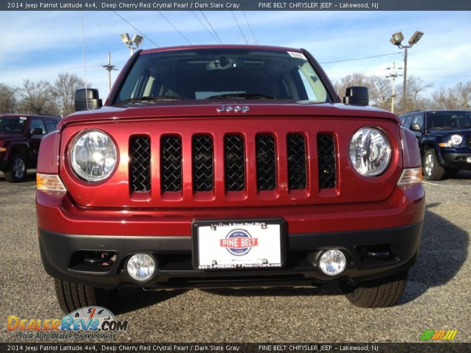 2014 Jeep Patriot Latitude 4x4 Deep Cherry Red Crystal Pearl / Dark Slate Gray Photo #2