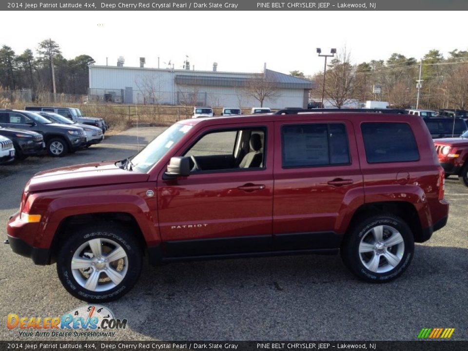 2014 Jeep Patriot Latitude 4x4 Deep Cherry Red Crystal Pearl / Dark Slate Gray Photo #3