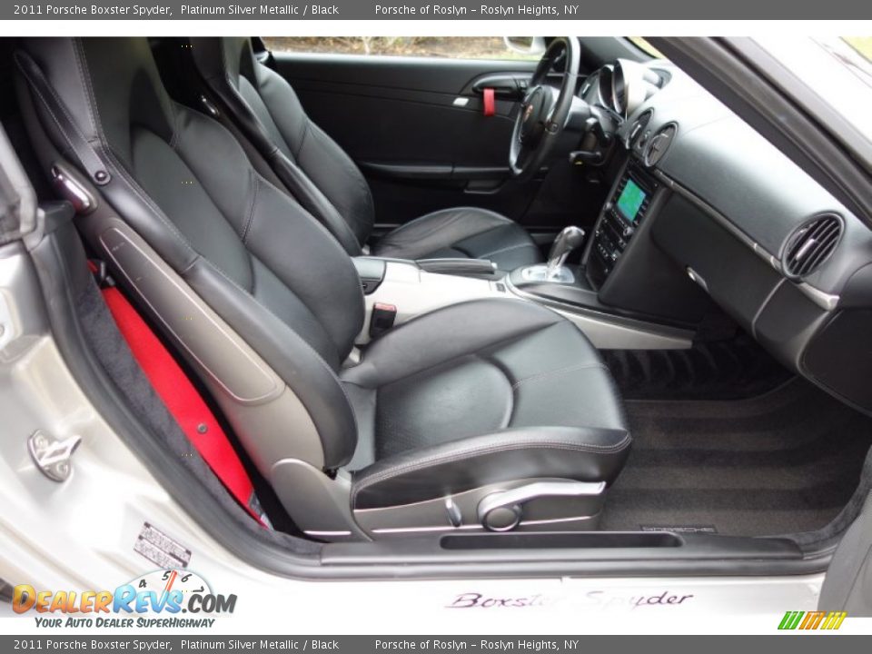 Front Seat of 2011 Porsche Boxster Spyder Photo #16