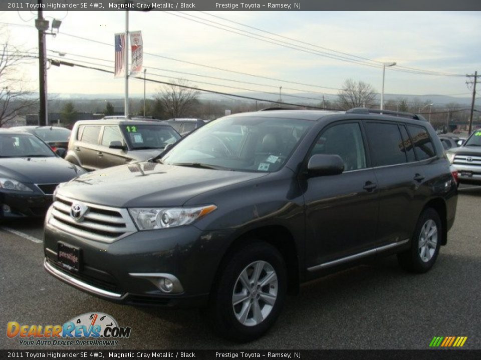 2011 Toyota Highlander SE 4WD Magnetic Gray Metallic / Black Photo #3