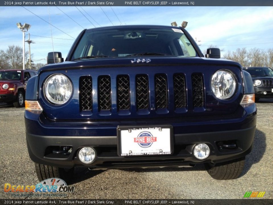 2014 Jeep Patriot Latitude 4x4 True Blue Pearl / Dark Slate Gray Photo #2