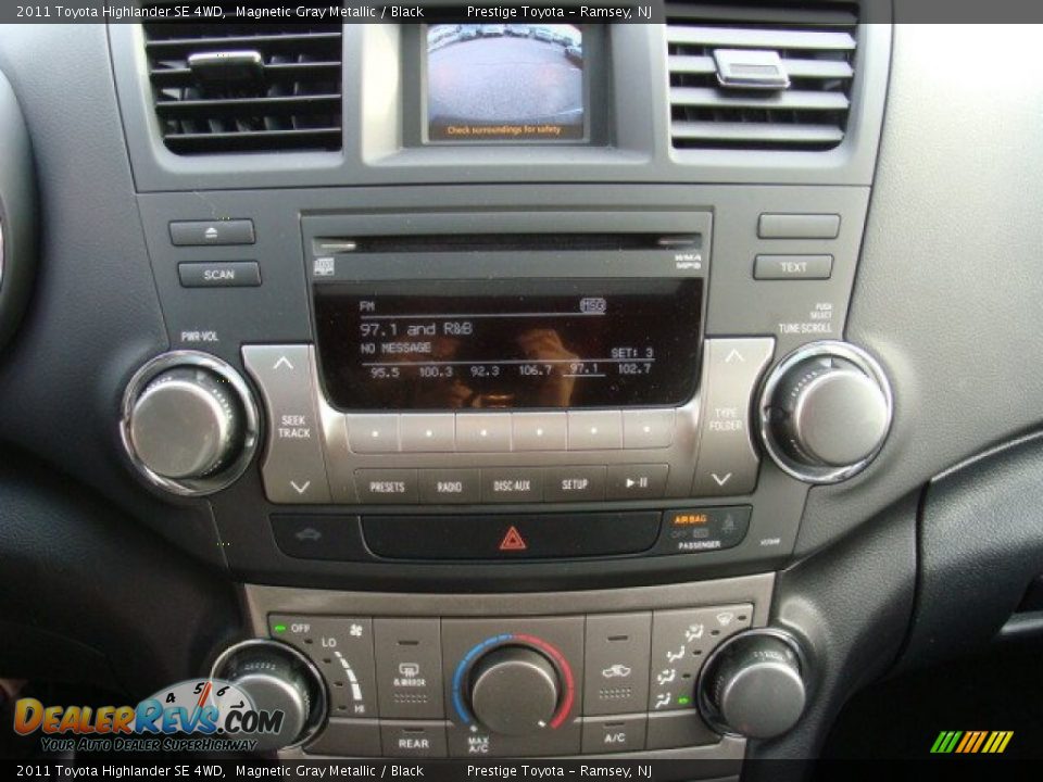 2011 Toyota Highlander SE 4WD Magnetic Gray Metallic / Black Photo #11
